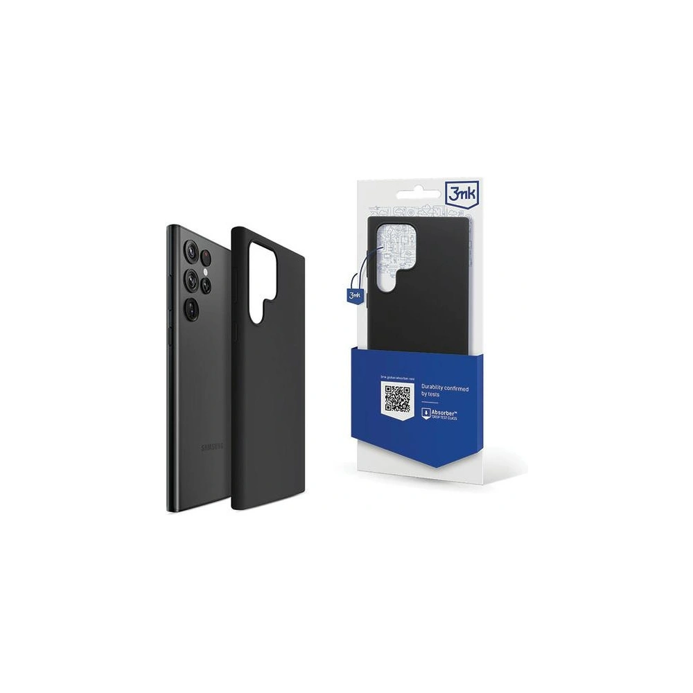 Hurtownia GSM - Etui 3MK silikonový obal Samsung Galaxy S24 Ultra černý/black - 3MK5719 - {ean13} - Hurt