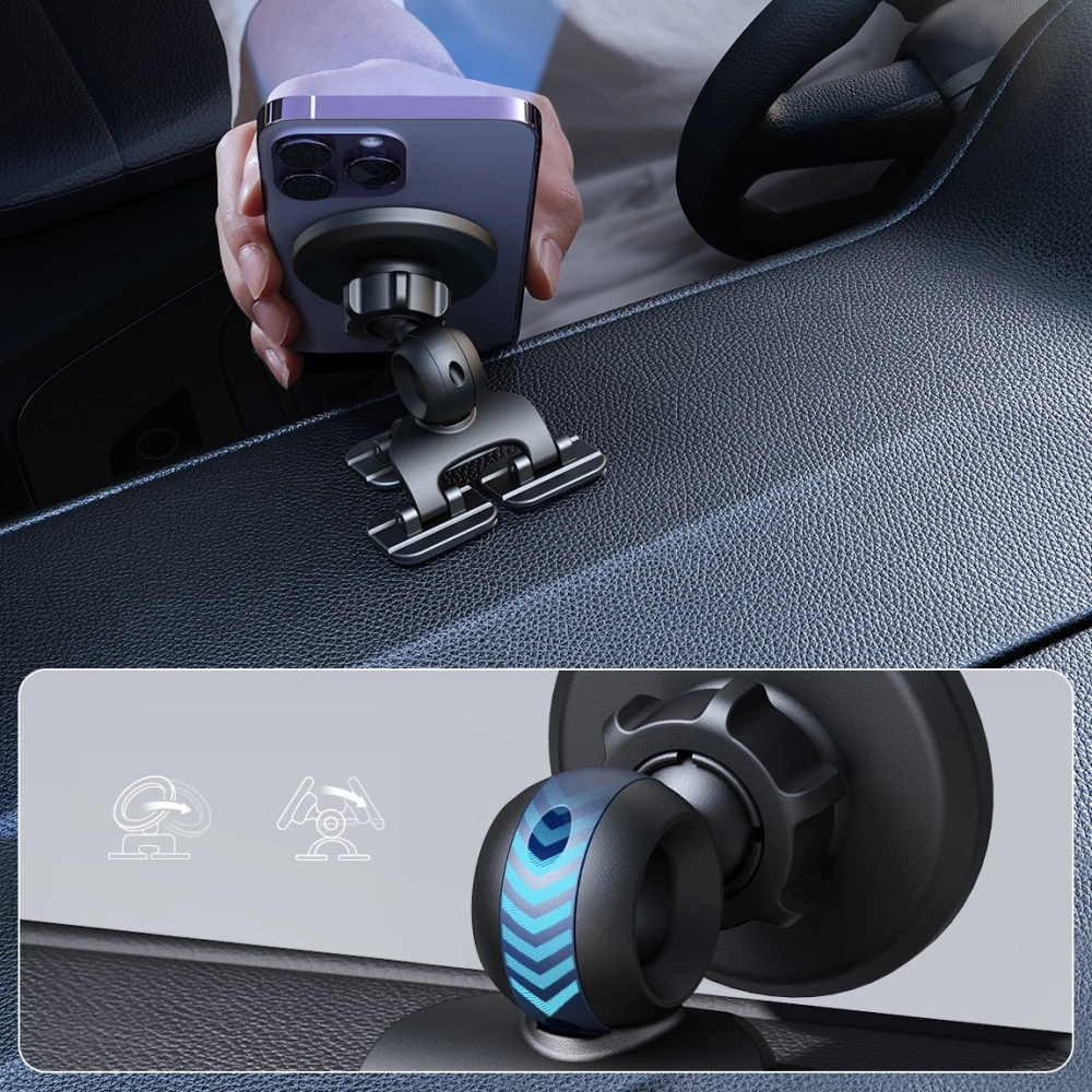 Hurtownia GSM - Următorul suport auto magnetic pentru bord Joyroom JR-ZS366 negru - JYR965 - {ean13} - Hurt