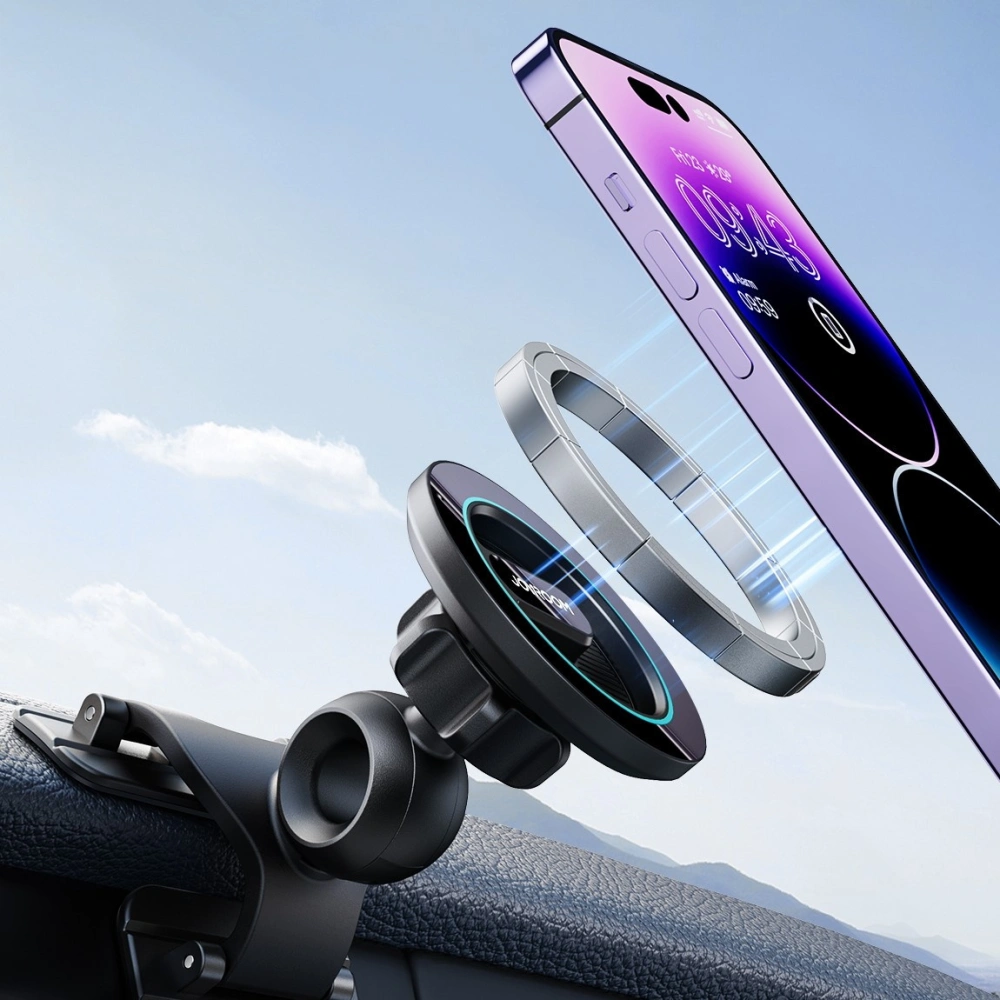 Hurtownia GSM - Următorul suport auto magnetic pentru bord Joyroom JR-ZS366 negru - JYR965 - {ean13} - Hurt