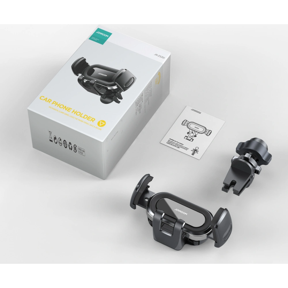 Hurtownia GSM - Magnetický automobilový držák na mřížku Joyroom JR-ZS351 stříbrný - JYR966 - {ean13} - Hurt