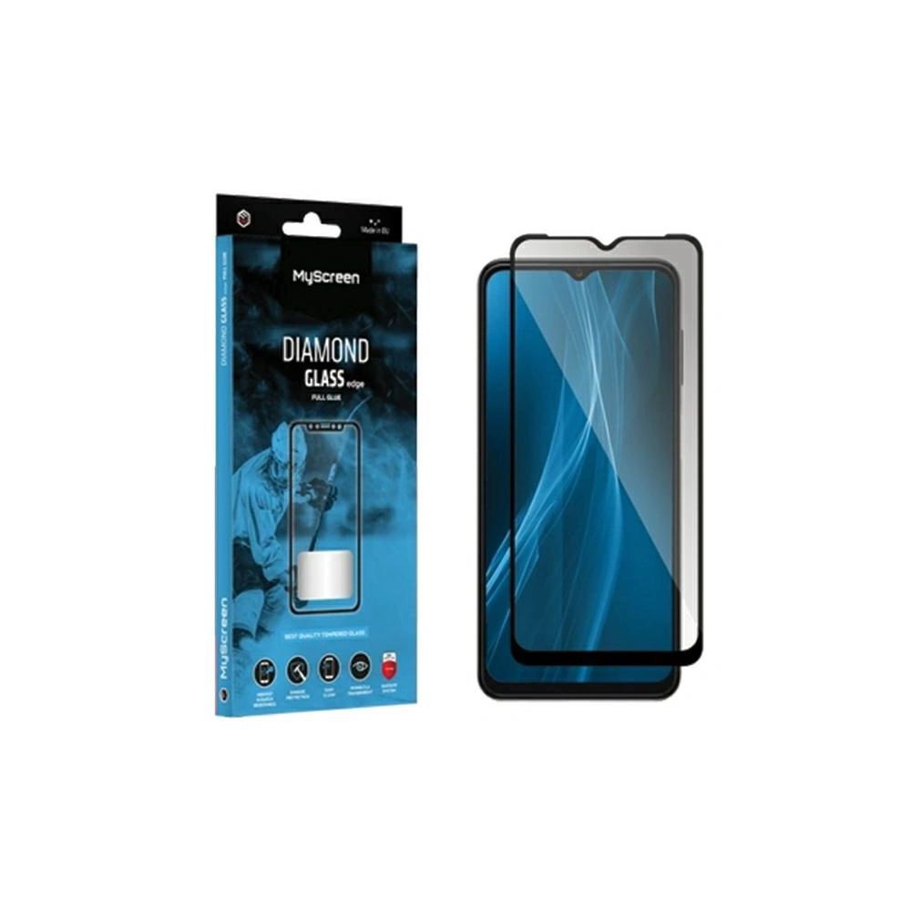 Hurtownia GSM - MyScreen Diamond Glass Edge Full Glue Honor X7b edzett üveg fekete színben - MSRN481 - {ean13} - Hurt