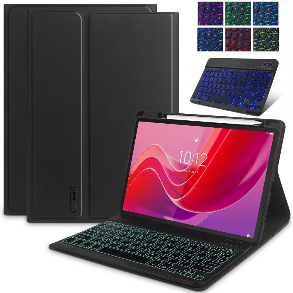 Hurtownia GSM - Etui Tech-Protect SmartCase Pen + Klávesnice Lenovo Tab M11 11.0 TB-330 Černá - THP2675 - {ean13} - Hurt