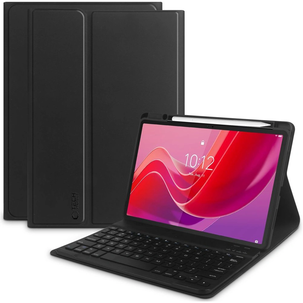 Hurtownia GSM - Etui Tech-Protect SmartCase Pen + Keyboard Lenovo Tab M11 11.0 TB-330 Fekete - THP2675 - {ean13} - Hurt