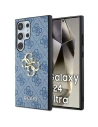 Etui Guess GUHCS24L4GMGBL Samsung Galaxy S24 Ultra kemény tok 4G Nagy Fém Logó kék/blue