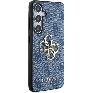 Wholesale Guess GUHCS24M4GMGBL Samsung Galaxy S24+ Plus hardcase 4G Big Metal Logo blue - GUE3317 - {ean13} - Hurt