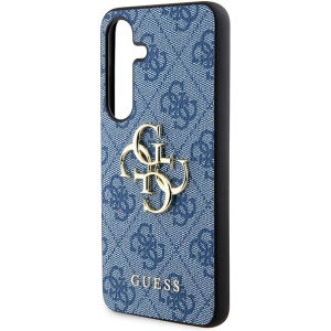 Wholesale Guess GUHCS24M4GMGBL Samsung Galaxy S24+ Plus hardcase 4G Big Metal Logo blue - GUE3317 - {ean13} - Hurt