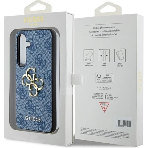 Wholesale Guess GUHCS24M4GMGBL Samsung Galaxy S24+ Plus hardcase 4G Big Metal Logo blue - GUE3317 - {ean13} - Hurt
