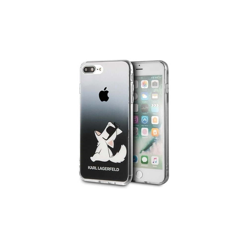 Hurtownia GSM - Karl Lagerfeld KLHCI8LCFNRCBK iPhone 7/8 Plus hardcase czarny/black Choupette Fun - KLD083BLK - {ean13} - Hurt