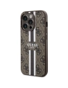 Hurtownia GSM - Case Guess GUHMP15LP4RPSW Apple iPhone 15 Pro Hardcase 4G Gedruckte Streifen MagSafe braun/brown - GUE3319 - {ean13} - Hurt