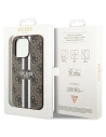 Hurtownia GSM - Case Guess GUHMP15LP4RPSW Apple iPhone 15 Pro Hardcase 4G Gedruckte Streifen MagSafe braun/brown - GUE3319 - {ean13} - Hurt
