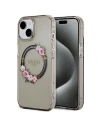 Hurtownia GSM - Etui Guess GUHMP15SHFWFCK Apple iPhone 15 / 14 / 13 hardcase IML Flowers Wreatch MagSafe czarny/black - GUE3320 - {ean13} - Hurt