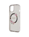 Hurtownia GSM - Etui Guess GUHMP15SHFWFCK Apple iPhone 15 / 14 / 13 hardcase IML Flowers Wreatch MagSafe černý/black - GUE3320 - {ean13} - Hurt