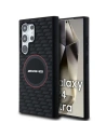 Etui AMG AMHMS24L23SMRK Samsung Galaxy S24 Ultra hardcase Silicone Carbon Pattern MagSafe negru/black