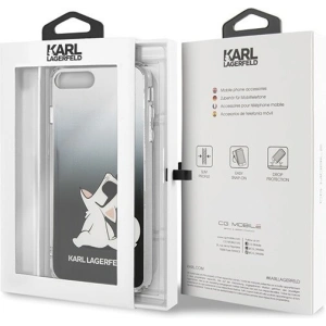 Hurtownia GSM - Karl Lagerfeld KLHCI8LCFNRCBK iPhone 7/8 Plus hardcase czarny/black Choupette Fun - KLD083BLK - {ean13} - Hurt