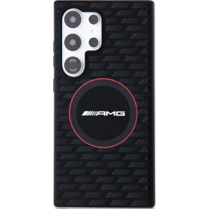 Hurtownia GSM - Etui AMG AMHMS24L23SMRK Samsung Galaxy S24 Ultra hardcase Silicone Carbon Pattern MagSafe czarny/black - MRS95 - {ean13} - Hurt