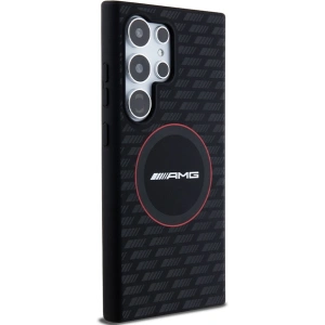 Hurtownia GSM - Etui AMG AMHMS24L23SMRK Samsung Galaxy S24 Ultra hardcase Silicone Carbon Pattern MagSafe czarny/black - MRS95 - {ean13} - Hurt