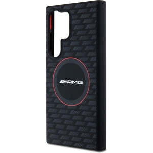 Hurtownia GSM - Etui AMG AMHMS24L23SMRK Samsung Galaxy S24 Ultra hardcase Silicone Carbon Pattern MagSafe czarny/black - MRS95 - {ean13} - Hurt