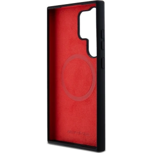 Case AMG AMHMS24L23SMRK Samsung Galaxy S24 Ultra Hardcase Silikon Carbon-Muster MagSafe schwarz/black