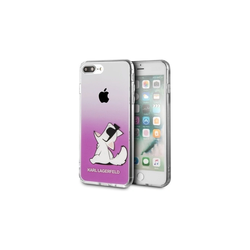 Hurtownia GSM - Karl Lagerfeld KLHCI8LCFNRCPI iPhone 7/8 Plus hardcase różowy/pink Choupette Fun - KLD084PNK - {ean13} - Hurt