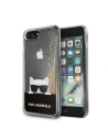 Karl Lagerfeld KLHCI8LCHPEEGO iPhone 7/8 Plus gold/hartes Gehäuse mit Flüssig-Glitter