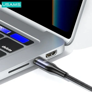 Hurtownia GSM - Kábel 3w1 USAMS US-SJ600 USB-C / Lightning / microUSB / USB-C 100W 1,2m fekete/black - USA1042 - {ean13} - Hurt