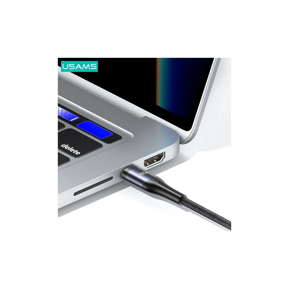 Hurtownia GSM - Cablu 3w1 USAMS US-SJ600 USB-C / Lightning / microUSB / USB-C 100W 1,2m negru/black - USA1042 - {ean13} - Hurt