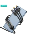 Hurtownia GSM - Kabel 3w1 USAMS US-SJ600 USB-C / Lightning / microUSB / USB-C 100W 1,2m schwarz/black - USA1042 - {ean13} - Hurt