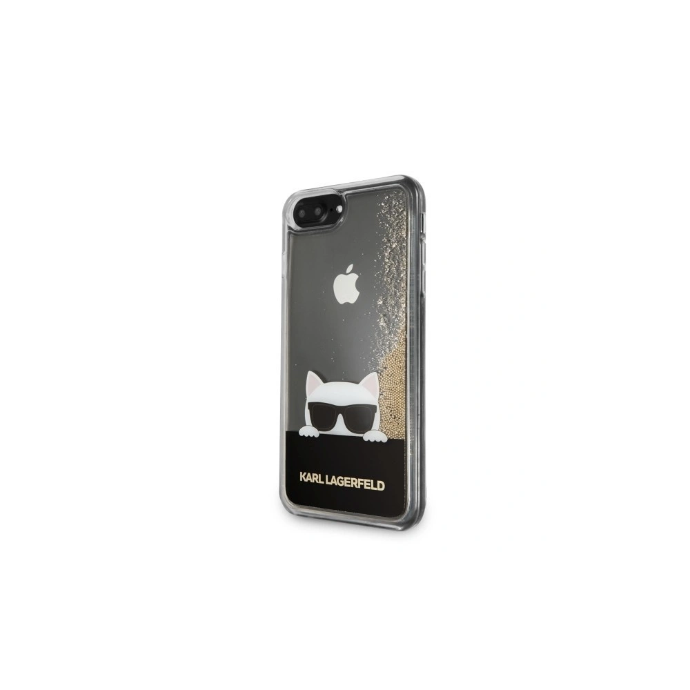 Hurtownia GSM - Karl Lagerfeld KLHCI8LCHPEEGO iPhone 7/8 Plus aur/złoty hard case Liquid Glitter - KLD085GLD - {ean13} - Hurt