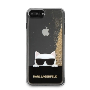 Hurtownia GSM - Karl Lagerfeld KLHCI8LCHPEEGO iPhone 7/8 Plus gold/złoty hard case Liquid Glitter - KLD085GLD - {ean13} - Hurt