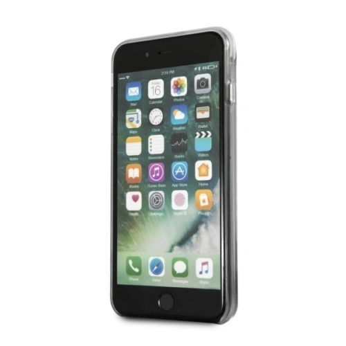 Karl Lagerfeld KLHCI8LCHPEEGO iPhone 7/8 Plus gold/złoty hard case Liquid Glitter