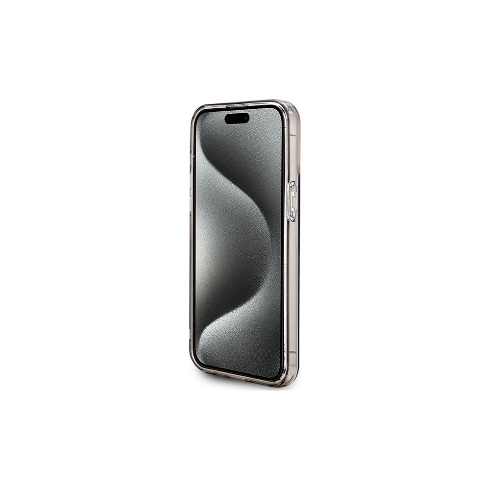 Hurtownia GSM - Case Guess GUHMP15XHFWFCK Apple iPhone 15 Pro Max Hardcase IML Blumen Wreatch MagSafe schwarz/black - GUE3321 - {ean13} - Hurt
