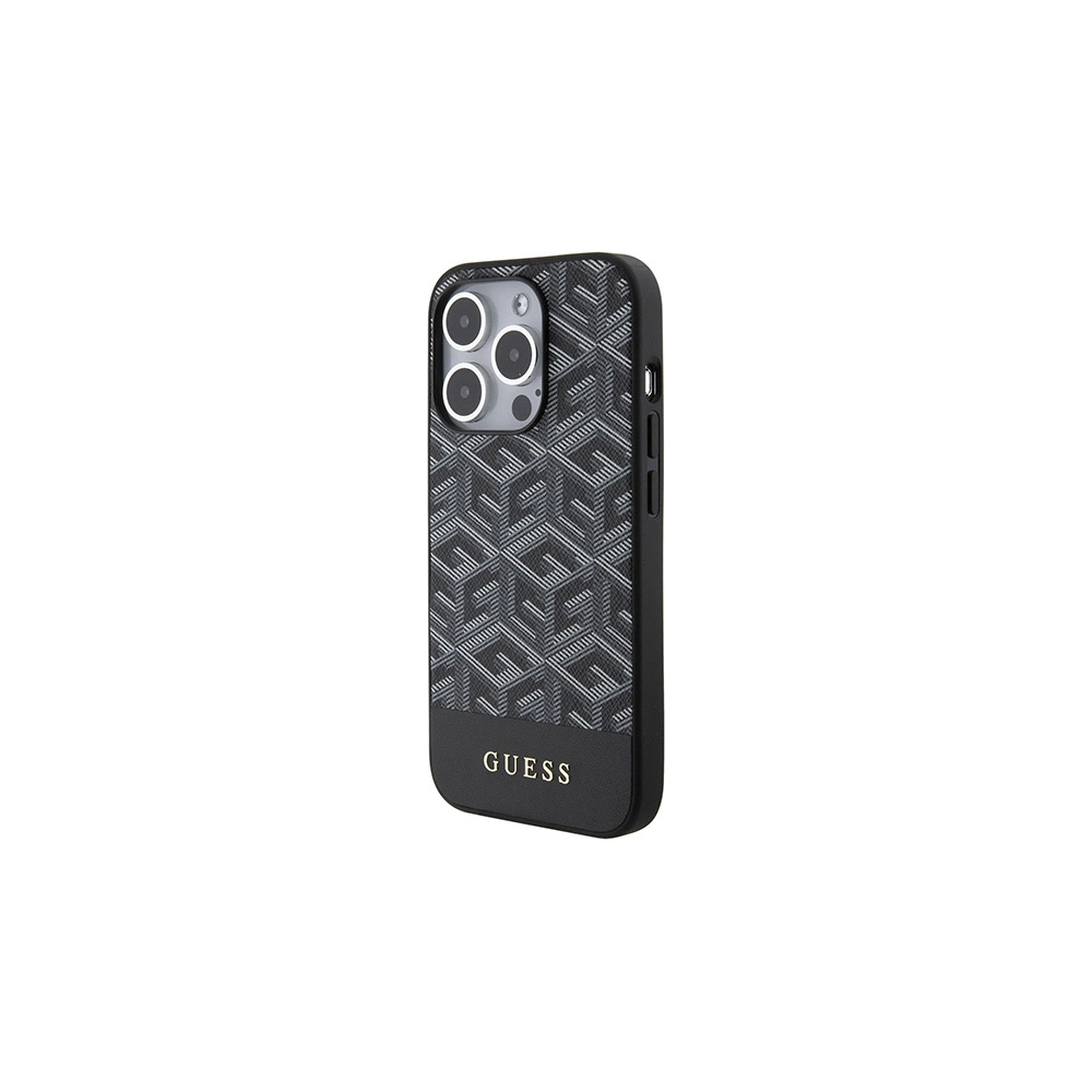 Hurtownia GSM - Etui Guess GUHMP15XHGCFSEK Apple iPhone 15 Pro Max hardcase GCube Stripes MagSafe černý/black - GUE3322 - {ean13} - Hurt