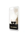 Wholesale Karl Lagerfeld KLHCI8LCHPEEGO iPhone 7/8 Plus gold hard case Liquid Glitter - KLD085GLD - {ean13} - Hurt