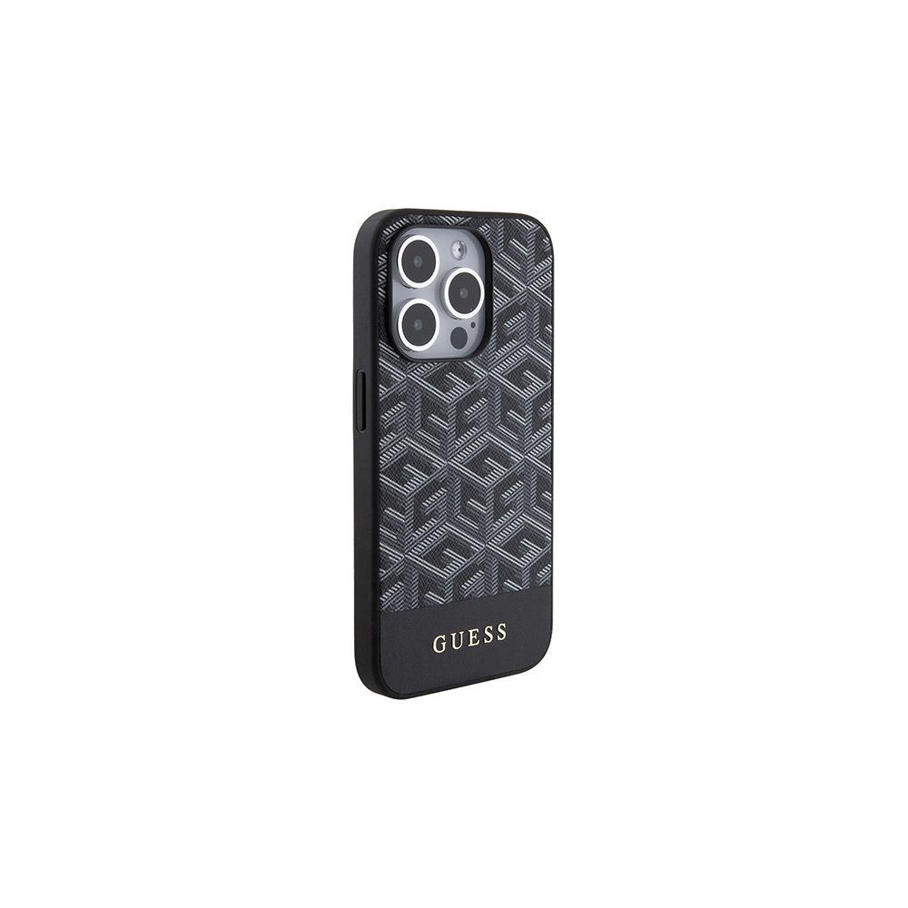 Hurtownia GSM - Etui Guess GUHMP15XHGCFSEK Apple iPhone 15 Pro Max hardcase GCube Stripes MagSafe černý/black - GUE3322 - {ean13} - Hurt