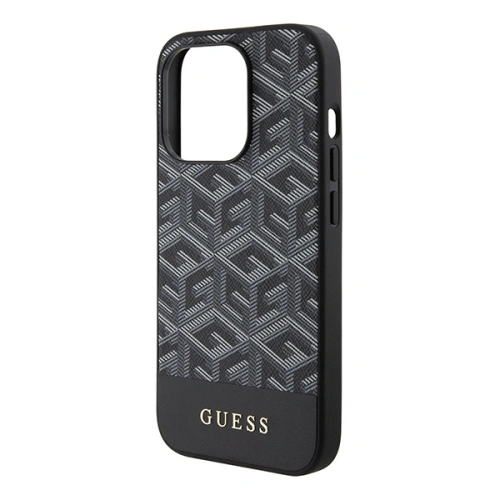 Etui Guess GUHMP15XHGCFSEK Apple iPhone 15 Pro Max hardcase GCube Stripes MagSafe czarny/black