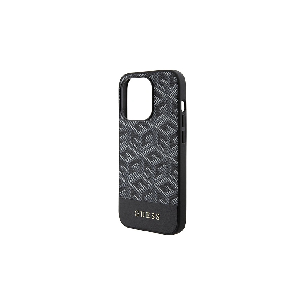 Hurtownia GSM - Etui Guess GUHMP15XHGCFSEK Apple iPhone 15 Pro Max hardcase GCube Stripes MagSafe černý/black - GUE3322 - {ean13} - Hurt