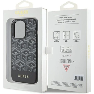 Wholesale Guess GUHMP15XHGCFSEK Apple iPhone 15 Pro Max hardcase GCube Stripes MagSafe black - GUE3322 - {ean13} - Hurt