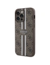 Wholesale Guess GUHMP15XP4RPSW Apple iPhone 15 Pro Max hardcase 4G Printed Stripes MagSafe brown - GUE3323 - {ean13} - Hurt