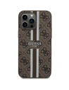 Wholesale Guess GUHMP15XP4RPSW Apple iPhone 15 Pro Max hardcase 4G Printed Stripes MagSafe brown - GUE3323 - {ean13} - Hurt