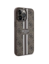 Wholesale Guess GUHMP15XP4RPSW Apple iPhone 15 Pro Max hardcase 4G Printed Stripes MagSafe brown - GUE3323 - {ean13} - Hurt