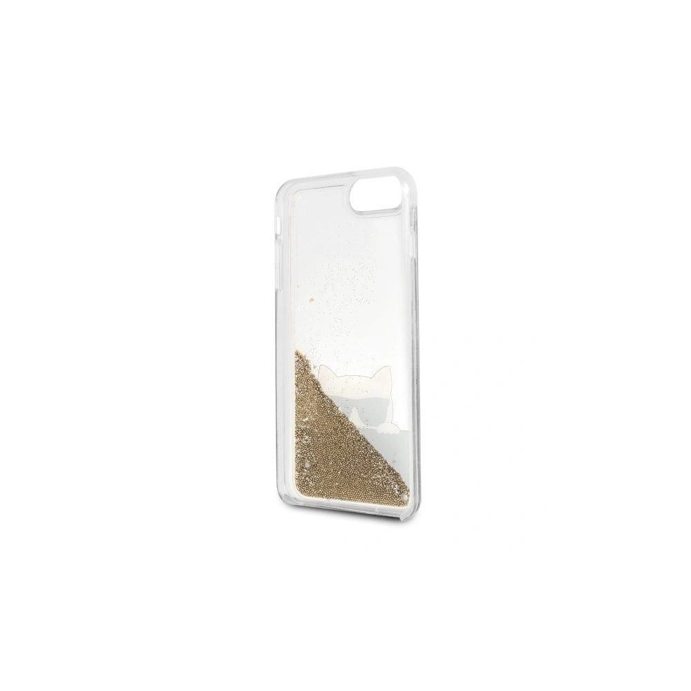 Hurtownia GSM - Karl Lagerfeld KLHCI8LCHPEEGO iPhone 7/8 Plus aur/złoty hard case Liquid Glitter - KLD085GLD - {ean13} - Hurt