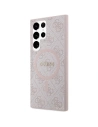 Hurtownia GSM - Etui Guess GUHMS24LG4GFRP Samsung Galaxy S24 Ultra kemény tok 4G Gyűjtemény Bőr Fém Logó MagSafe rózsaszín/pink - GUE3324 - {ean13} - Hurt