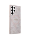 Hurtownia GSM - Etui Guess GUHMS24LG4GFRP Samsung Galaxy S24 Ultra kemény tok 4G Gyűjtemény Bőr Fém Logó MagSafe rózsaszín/pink - GUE3324 - {ean13} - Hurt