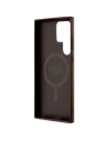 Hurtownia GSM - Case Guess GUHMS24LG4GFRW Samsung Galaxy S24 Ultra Hardcase 4G Collection Leder Metall-Logo MagSafe braun/brown - GUE3325 - {ean13} - Hurt