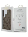 Hurtownia GSM - Case Guess GUHMS24LG4GFRW Samsung Galaxy S24 Ultra Hardcase 4G Collection Leder Metall-Logo MagSafe braun/brown - GUE3325 - {ean13} - Hurt