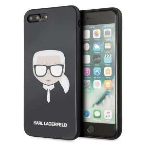 Hurtownia GSM - Karl Lagerfeld KLHCI8LDLHBK iPhone 7/8 Plus schwarz/black Iconic Glitter Karl`s Head - KLD086BLK - {ean13} - Hurt