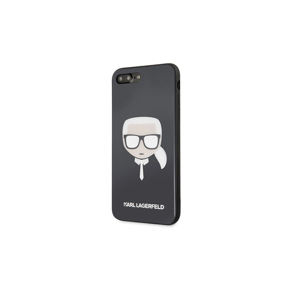 Hurtownia GSM - Karl Lagerfeld KLHCI8LDLHBK iPhone 7/8 Plus schwarz/black Iconic Glitter Karl`s Head - KLD086BLK - {ean13} - Hurt