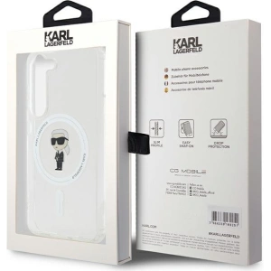 Hurtownia GSM - Etui Karl Lagerfeld KLHMS23SHFCKNOT Samsung Galaxy S23 hardcase IML Ikonik MagSafe átlátszó - KLD1894 - {ean13} - Hurt