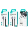 Hurtownia GSM - USAMS US-SJ669 USB-A / Lightning 2,4A 2m Gyors Töltő Kábel fém/szürke - USA1049 - {ean13} - Hurt