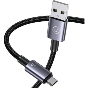 Wholesale USAMS US-SJ670 USB-A / microUSB cable 2A 2m Fast Charging tarnish - USA1051 - {ean13} - Hurt